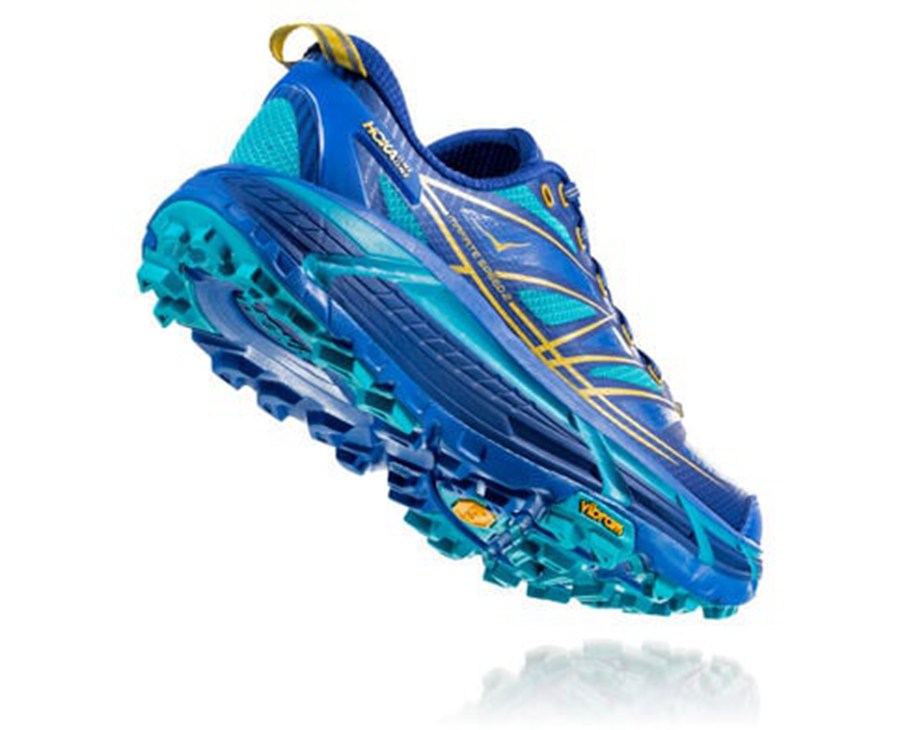 Hoka One One トレイルシューズ レディース 青 - Mafate Speed 2 - FH4678032